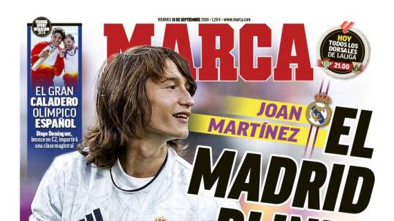 PORTADA | Marca: "El Madrid blinda a su joya"