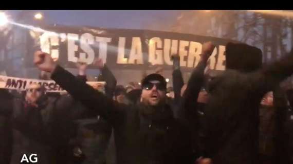 VÍDEO - Los ultras del PSG se preparan para la visita del Madrid: "Es la guerra"