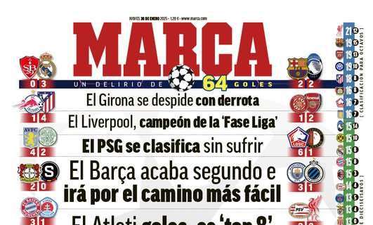 Marca titula su primera plana sobre la Champions: "¡Qué locura!"