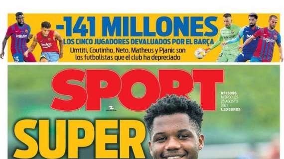 PORTADA | Sport: "¡El Madrid ofrece 160 millones por Mbappé!"