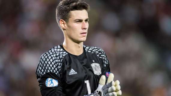 Kepa se salva en su primera titularidad con el Real Madrid 