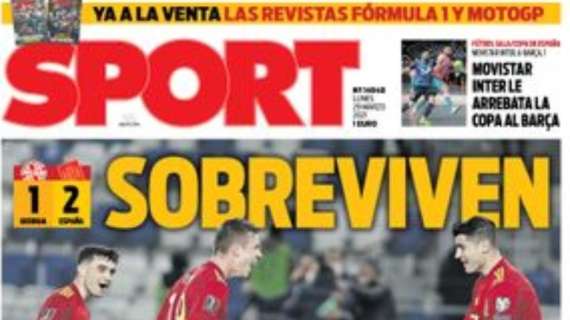 PORTADA - Sport: "Optimismo por el fichaje de Haaland"