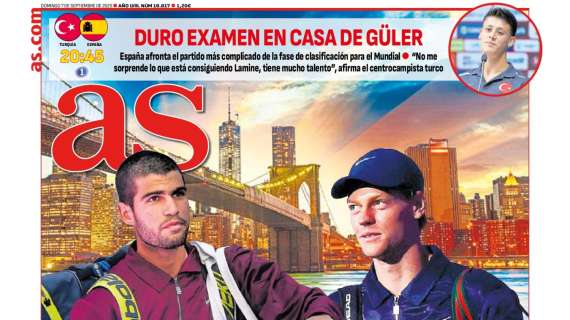 AS saca en primera plana el problema de Güler y Mastantuono
