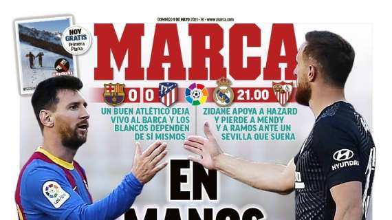 PORTADA | Marca: "En manos del Madrid"