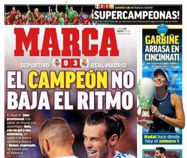 PORTADA - Marca destaca el poderío de los blancos: "El campeón no baja el ritmo"