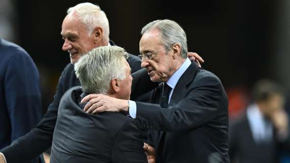 Florentino P&eacute;rez y Ancelotti