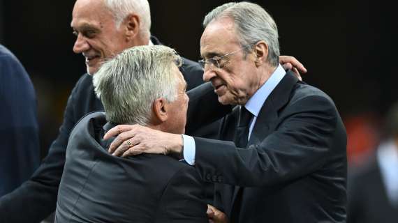 Ancelotti, Florentino P&eacute;rez