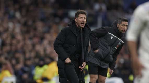 Simeone 'amenaza' al Real Madrid en el derbi del sábado