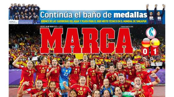 Marca destaca en portada la gesta de la selección española