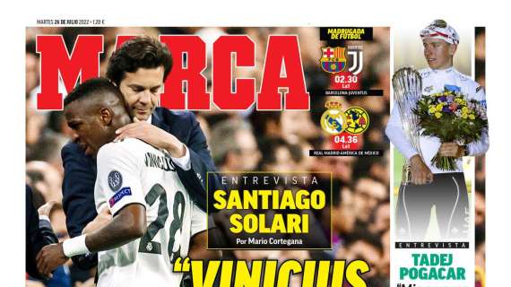 PORTADA | Marca, Solari: "Vinicius no solo es talento, es un luchador"