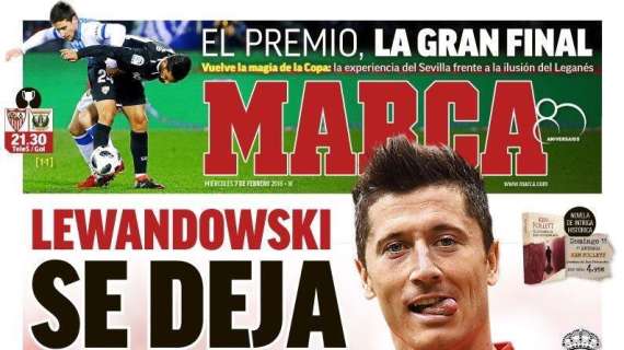 Marca - Lewandowski se deja querer: su agente lo ha ofrecido al Madrid