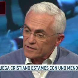 Caridad contundente en El Chiringuito: "Si el Madrid juega con Cristiano, juega con uno menos"
