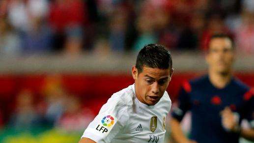 ESPN: James será duda hasta última hora para medirse el Espanyol