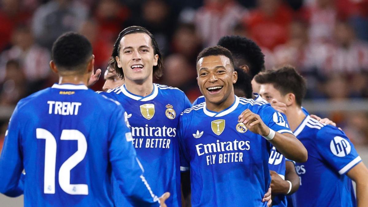 Adiós mala racha: el Real Madrid vuelve a la victoria frente al Olympiacos