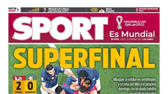 PORTADA | Sport: "Superfinal"