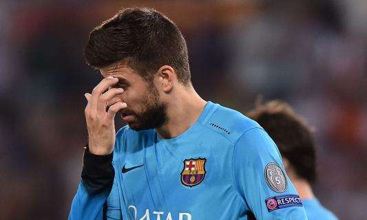 Las lesiones de Suárez y Piqué pueden dejar desarmado al Barcelona para el inicio liguero