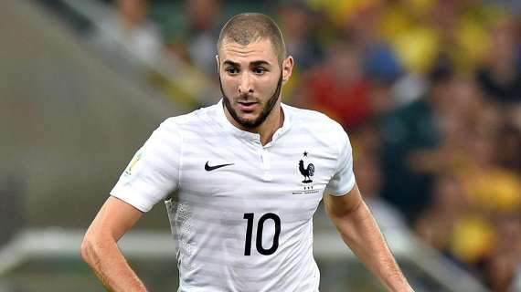 Karim Benzema con Francia