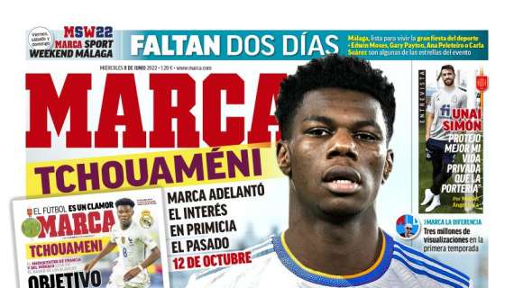 PORTADA | Marca, con Tchouaméni: "Dicho y... hecho"