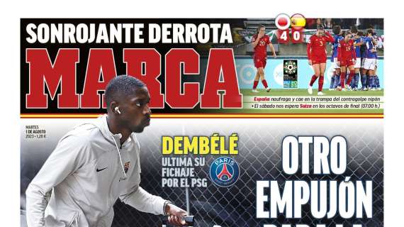 PORTADA | Marca: "Otro empujón para la salida de Mbappé"