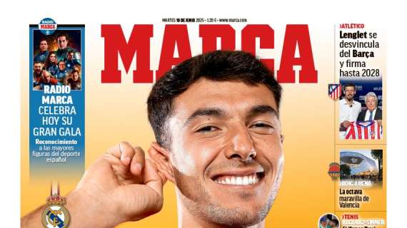 "Zubimendi escucha al Madrid": en la portada de Marca