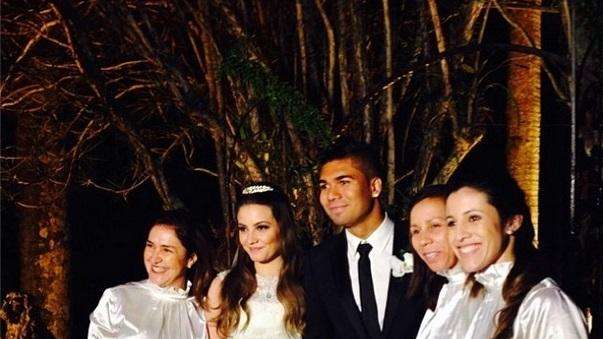 Casemiro, el último madridista en pasar por el altar