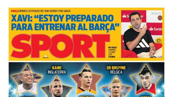 PORTADA | Sport: "Arranca la Eurocopa de las estrellas"