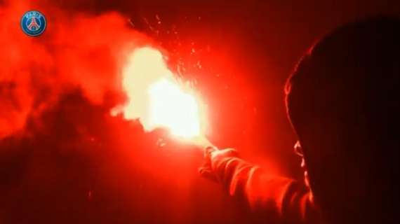 VÍDEO - Así promociona el PSG el partido ante el Madrid: bengalas, ultras...