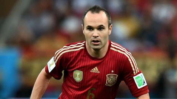 Iniesta cumple 100 partidos con España