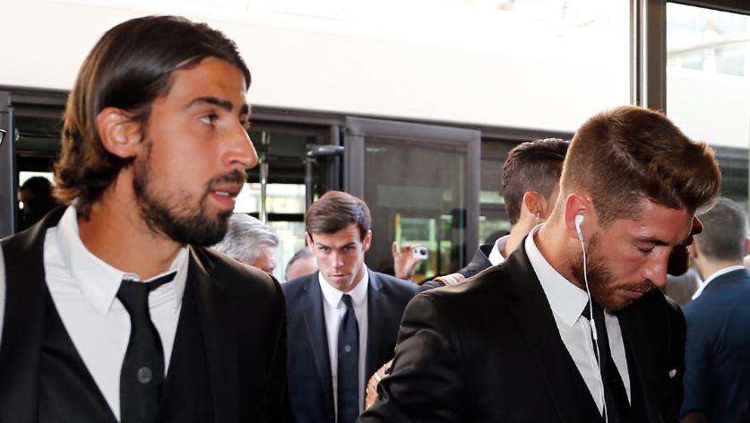 El Real Madrid ya está en Lisboa