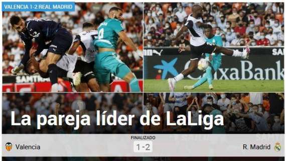 Marca destaca a Vinicius y Benzema: "La pareja líder de LaLiga"