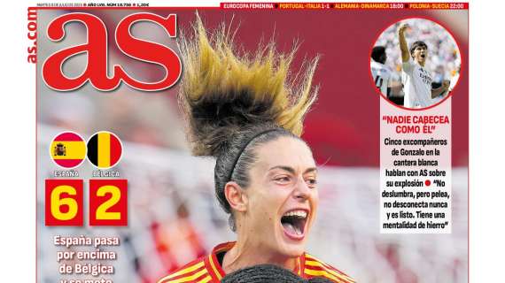 "Maledon ya es madridista" destaca AS en su portada