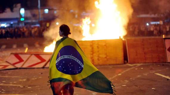 Nuevos incidentes en Sao Paulo a escasas horas de la inauguración 