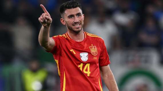 Aymeric Laporte con Espa&ntilde;a