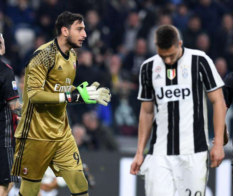 Donnarumma, al alza: más paradas que los otros dos objetivos del Madrid para la portería