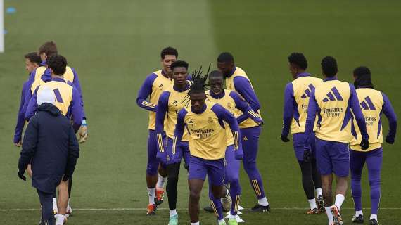 Entrenamiento, Real Madrid