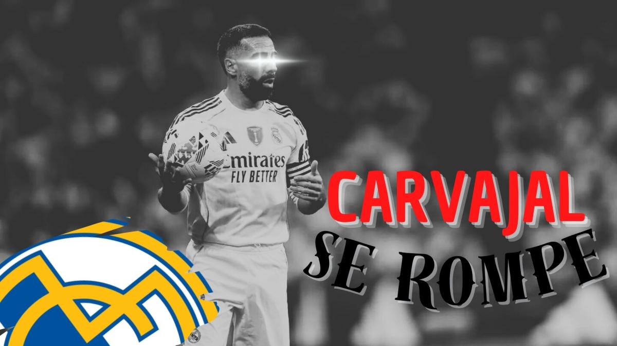 Carvajal vuelve a romperse: no jugará en lo que queda de año