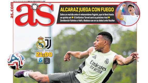 Kylian Mbappé y el Real Madrid, protagonistas en AS