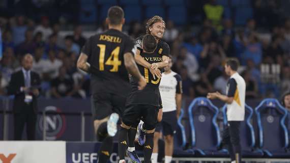 Fede Valverde y Luka Modric