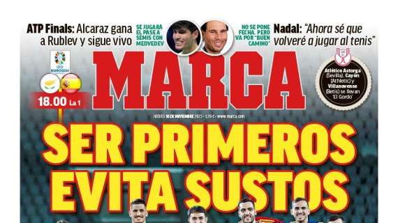 PORTADA | Marca: "Ser primeros evita sustos"