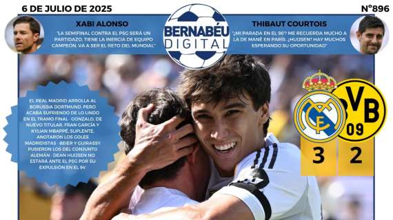 La victoria del Real Madrid ante el Borussia Dortmund, protagonista de la portada BD