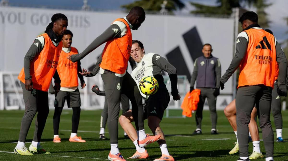 La gran esperanza del Real Madrid para la vuelta entrena con el grupo