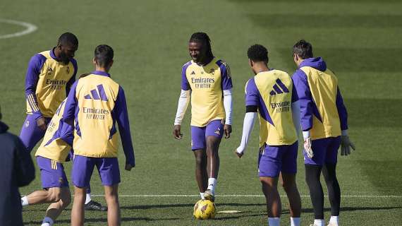 Entrenamiento Real Madrid