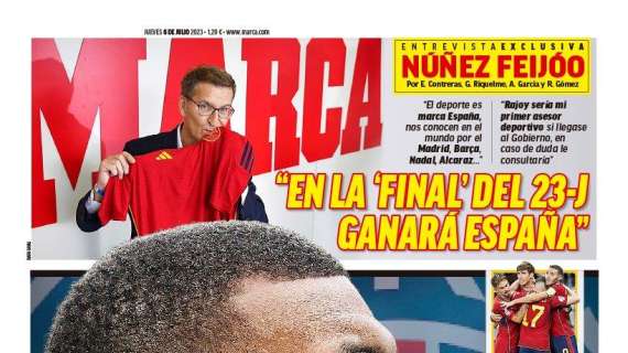 PORTADA | Marca: "Órdago a Mbappé"