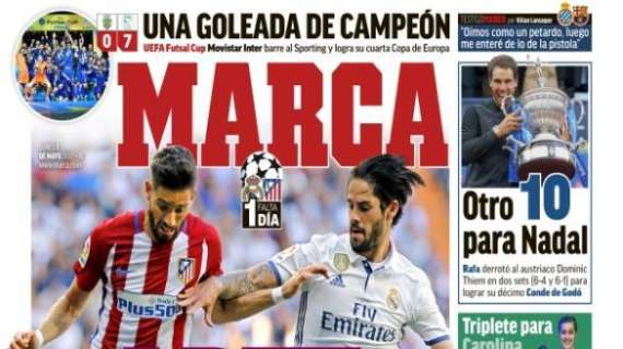 PORTADA - MARCA: "Arte para el derbi"