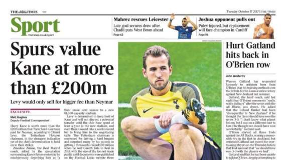 Times Sport - Levy quiere protagonizar de nuevo el fichaje más caro de la historia