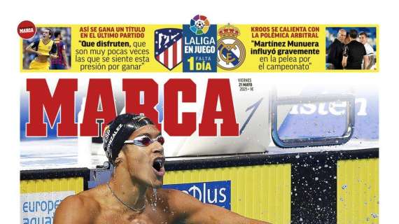 PORTADA | Marca: "Kroos se calienta con la polémica arbitral"