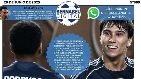 La delicada situación de Rodrygo, protagonista de la portada BD
