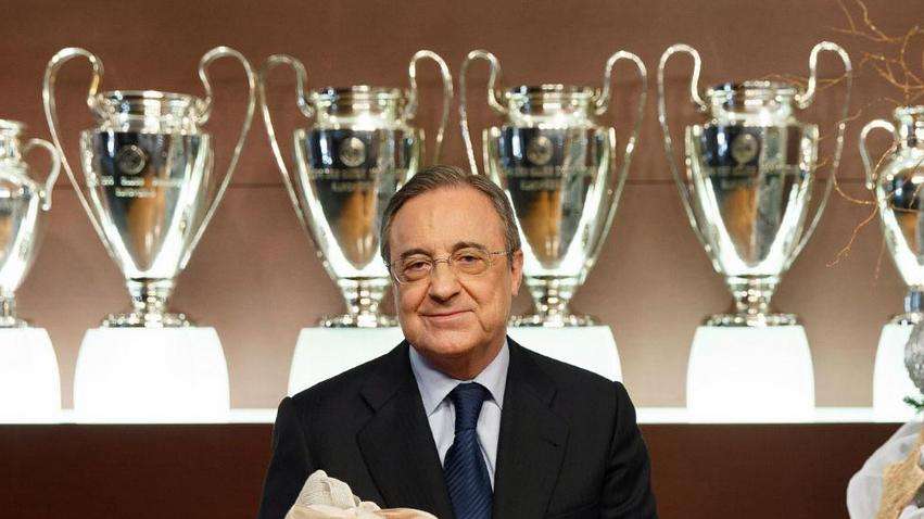 Florentino Pérez: "Todos unidos seguro que seguiremos ganando muchos títulos"