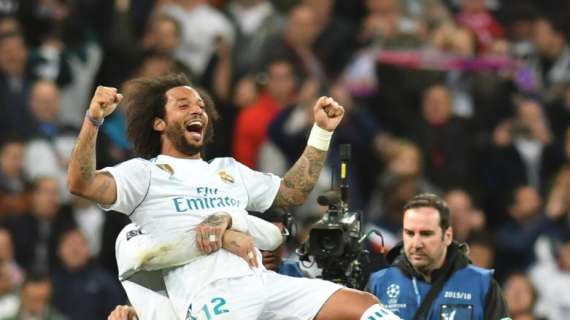 Marcelo enloqueció tras parar a Messi