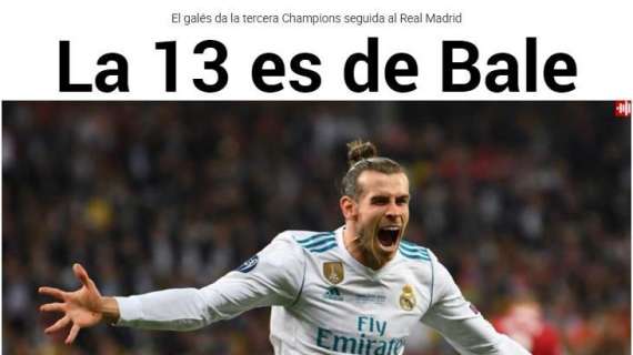 Marca - El partido del 'Expreso de Cardiff': "La 13 es de Bale"